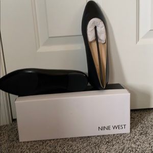 Nine West Corrine Black Flats